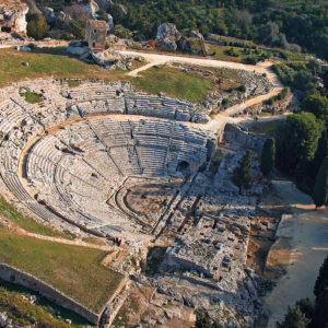 Teatro Greco Di Siracusa Aerea